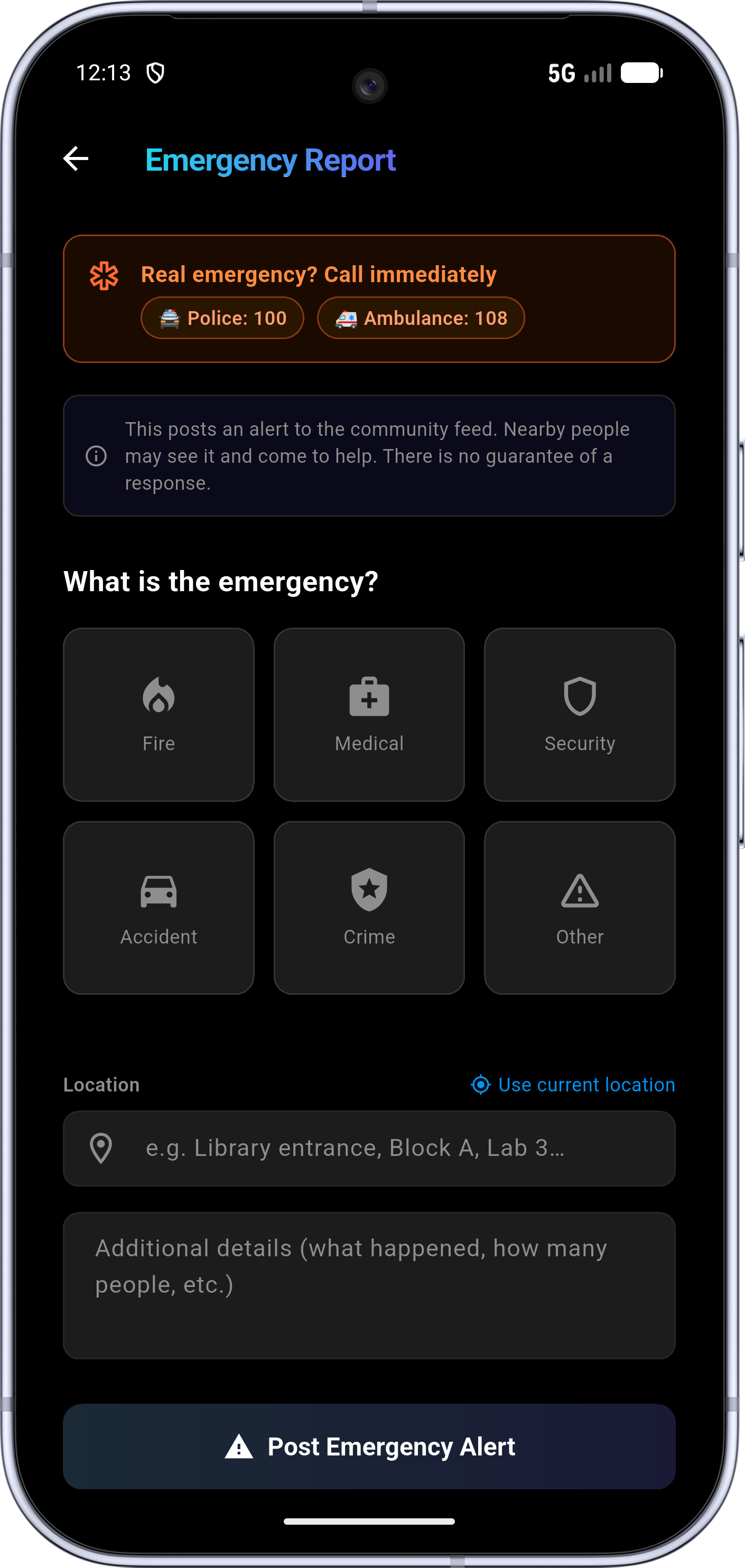 Emergency Alerts